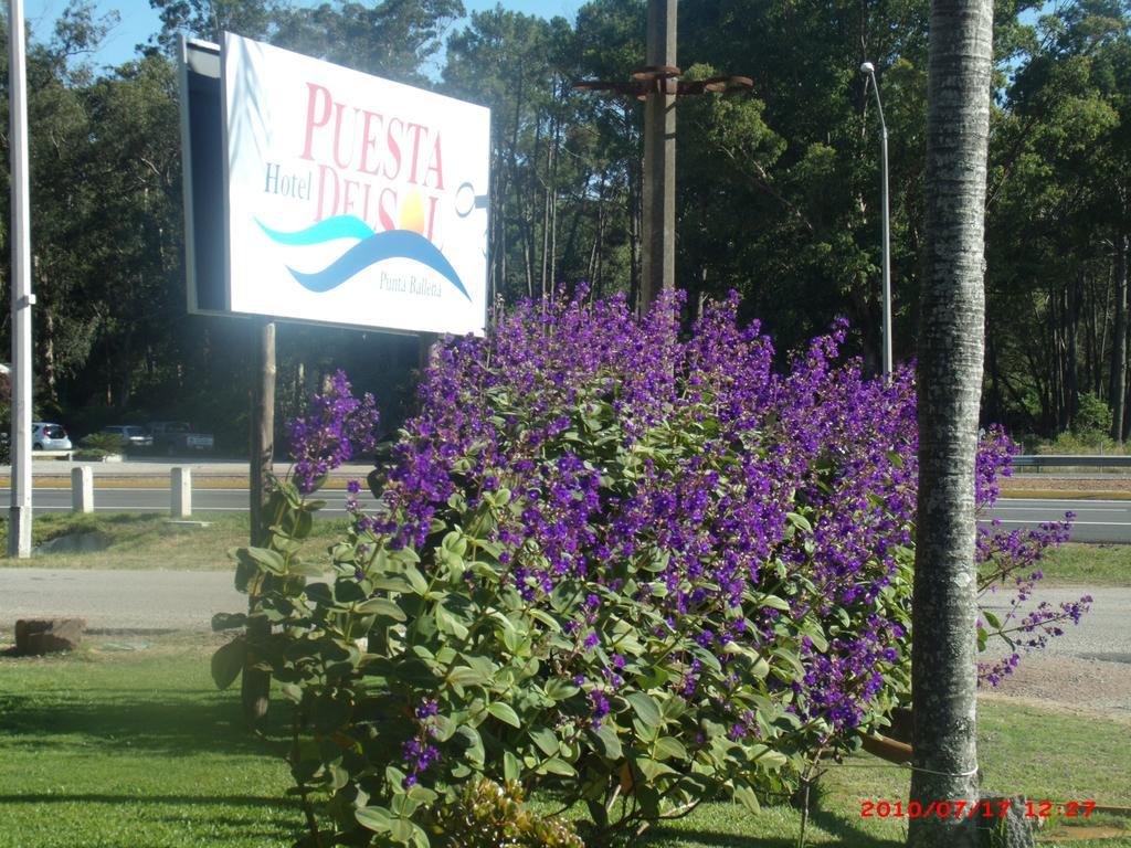 Hotel Puesta Del Sol Punta Ballena Bagian luar foto
