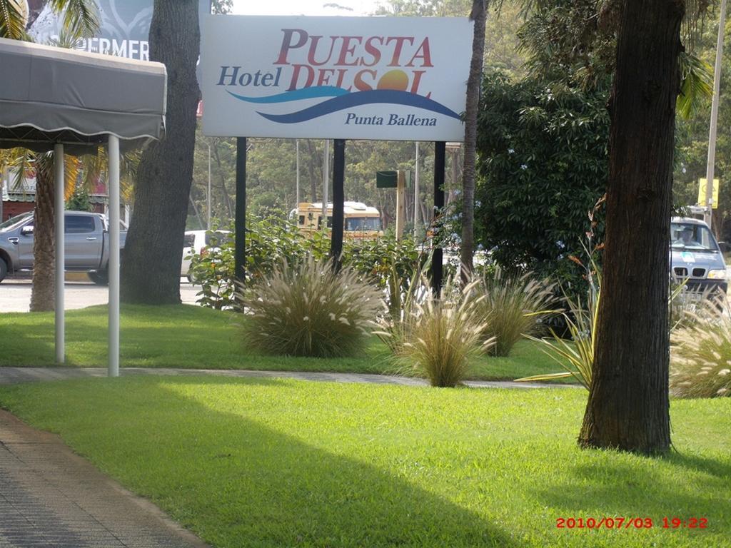 Hotel Puesta Del Sol Punta Ballena Bagian luar foto